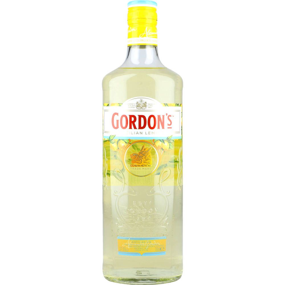 Gin Gordon\'s Lemon Sicilian 37,5% 0,7