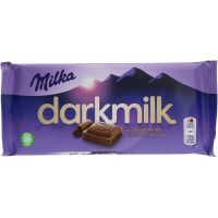 Milka darkmilk Mörk aplmjölk 85 g