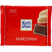 Ritter Sport Marsipan, mörk choklad 100 g