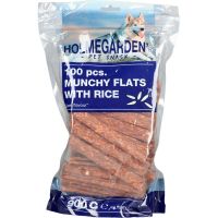 Holmegården Platta Snacks Med Nötköttssmak Med Ris 100 St 900g