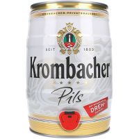 Krombacher Pils 4.8% 5 ltr. Partyfass