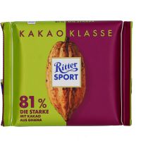 Ritter Sport Kakao Klasse 81% 100g