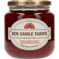 Det Gamle Fabrik Marmelade JordbærJordgubbe 600g