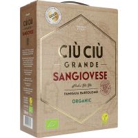 Ciú Ciú Grande Sangiovese Organic 13.5% 3 ltr. BIO