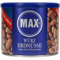 Max kryddade jordnötter rostade utan olja 150 g
