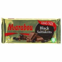 Marabou Black Saltlakrits Gigant 220 g
