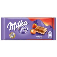 Milka Jordgubb 100 g