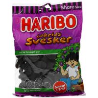 Haribo Lakrits Sviskon 375 g