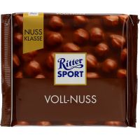 Ritter Sport Mjölkchoklad m hela Hasselnötter 100 g