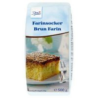 Dan Sukker Brun Farin Socker 500 g