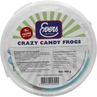 Evers Crazy Candy Frogs 1400g