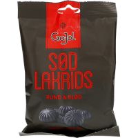 Ga-Jol Söta Lakrits Runda & Mjuka 140 g