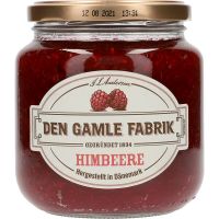 Den Gamle Fabrik Marmelad hallon 600 g