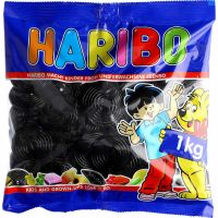 Haribo Lakritshjul 1 kg