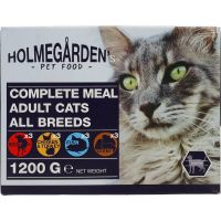 Holmegården Komplett Matpaket För Vuxna Katter 4 Smaker 12 X 100g