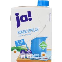Ja! Kondenserad mjölk 7,5% 340g