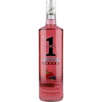 No. 1 Premium Vodka Blåbær Hindbær 1L 37,5%