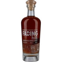 BIRKENHOF destilleri FADING Hill | Handgjord tysk Single Malt Peated Whisky 0,7l glasflaska i Tube 45% vol.