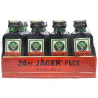 Jägermeister 35%  24 x 20ml