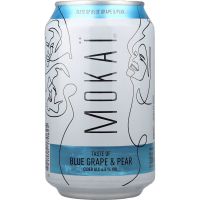 Mokai Blue Grape & Pear 4,5% 18 x 330ml (Bäst före 29.06.2022)