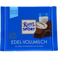 Ritter Sport Mjölkchoklad 100 g