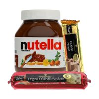 Odense Ren Rå Marcipan 400gr + Nutella 750g + Odense Nougat 200g