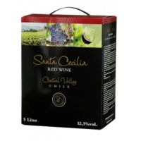 Santa Cecilia rött vin 12,5% 5L (Påfyllt den 30.03.2023)