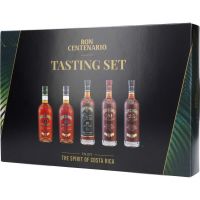 Centenario Rum Smakset 40% 5x0,05 ltr.