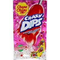 Chupa Chups Crazy Dips Strawberry 14g