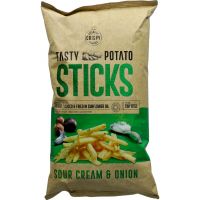 Crispy Sticks Gräddfil och Lök 125g