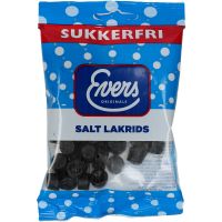 Evers Salt Lakrids Sugar Free 70g