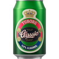 Tuborg Classic Alkoholfri 24x0,33 ltr.