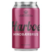 Harboe Hindbærbrus Sugar Free 24x0,33 L