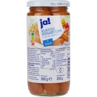 Ja! Bockwurst i eget skinn T5 380g