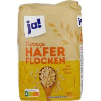 Ja! Fullkorn havregryn 500g