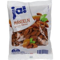 Ja! Hela mandlar 200g