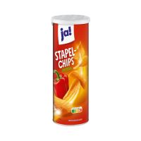 Ja! Stabelchips Paprika 175g