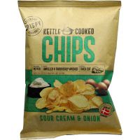 Kettle Chips Gräddfil och Lök 150g