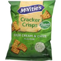 Mc Vities Smak av Cracker gräddfil och gräslök 110g