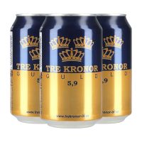 Tre Kronor Guld 5,9% 24 x 330ml - 3 lådor Tre Kronor Guld 5,9% 24 x 330ml - 3 lådor