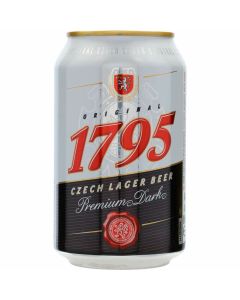 1795 Original Dark Czech Lager 4,5% 24 x 330ml (Bäst före: 12.10.2023)