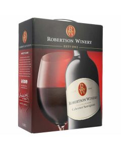 Robertson Winery Cabernet Sauvignon 12.5% 3L BIB (Påfyllt den 28.04.2023)