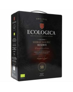 Ecologica Shiraz & Malbec Reserve 13% 3 ltr. (Påfyllt den 09.2022)