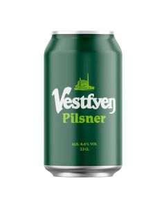 Vestfyen Pilsner 4,6% 18x0,33 L - Bäst Före 16.03.2025