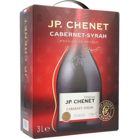 Bag in box red shop wine